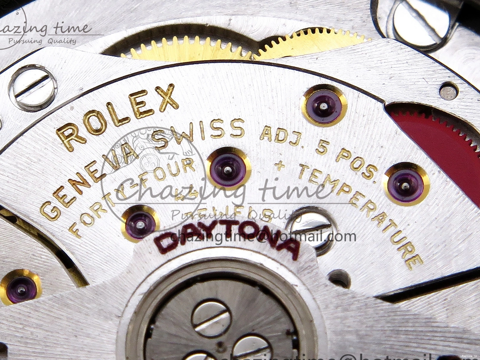 1220 MoistureWicking Daytona AET White Ceramic Case and Bracelet Green Dial SA4130 V 1891